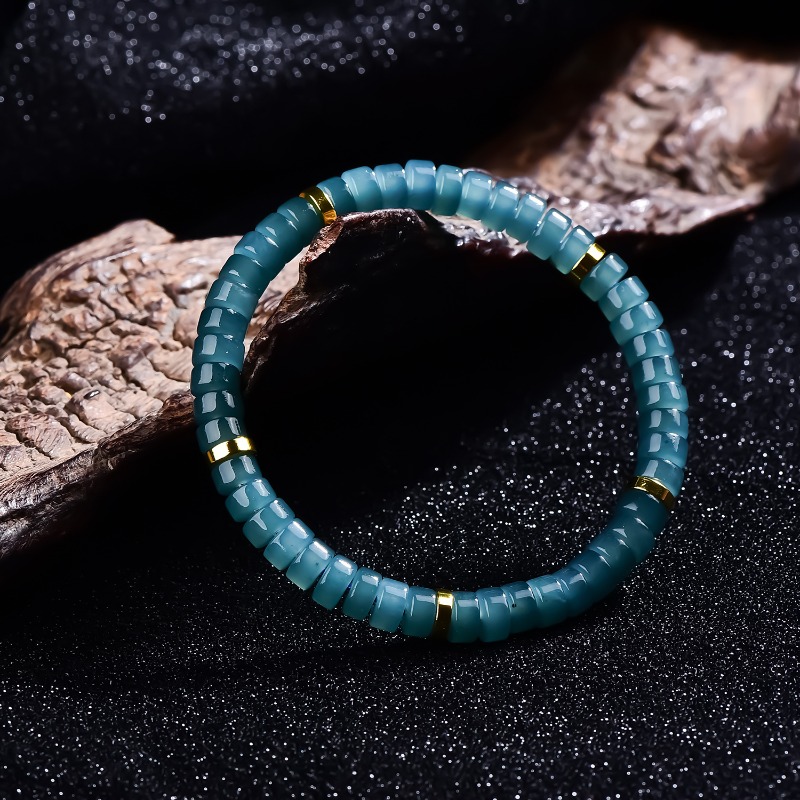 Natuurlijke Jadeïet Blauw Wate - Beading recensie en prijs