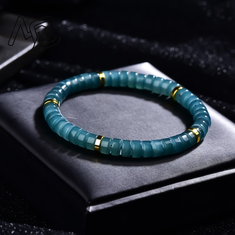 Natuurlijke Jadeïet Blauw Wate - Beading recensie en prijs
