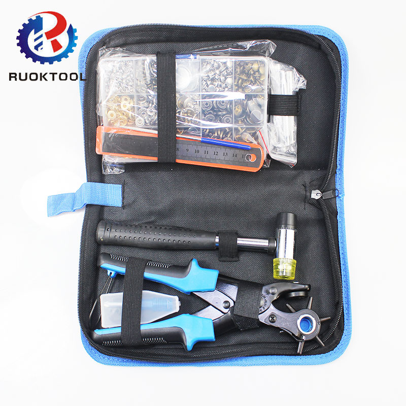 340-delige lederen gatpons tan - Craft Tools recensie en prijs