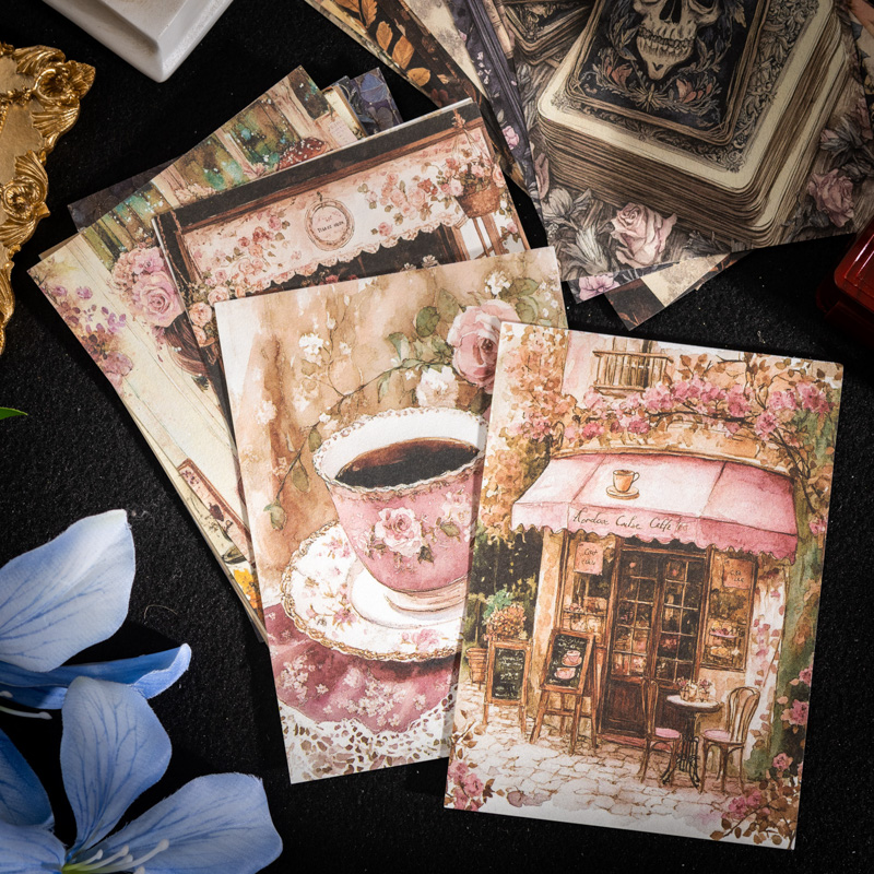 JIANQI 100 Stuks Retro Handges - Vintage Junk Journal Scrapbooking Paper recensie en prijs