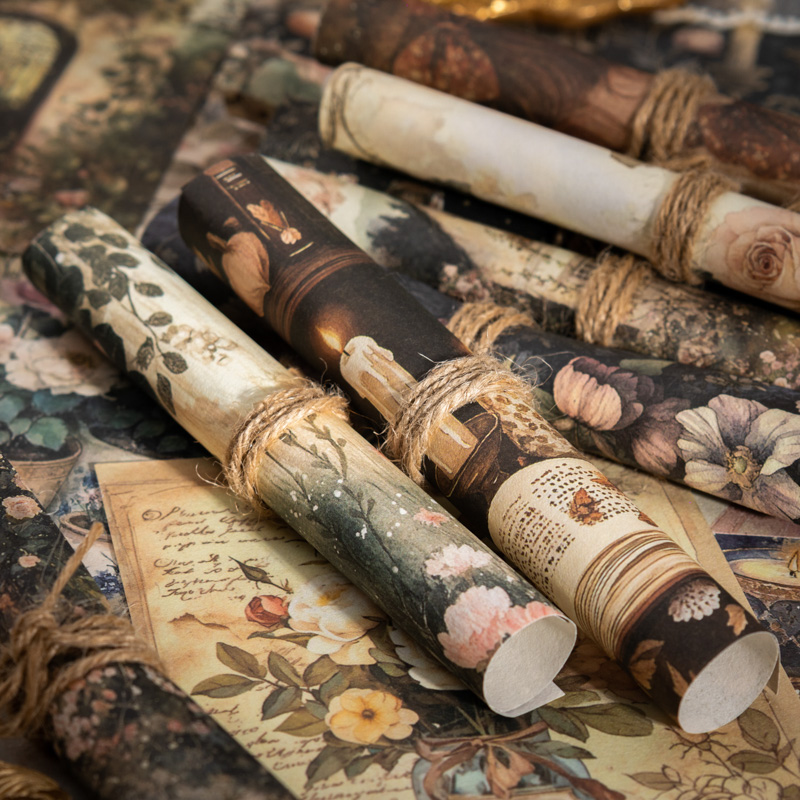 JIANQI 100 Stuks Retro Handges - Vintage Junk Journal Scrapbooking Paper recensie en prijs