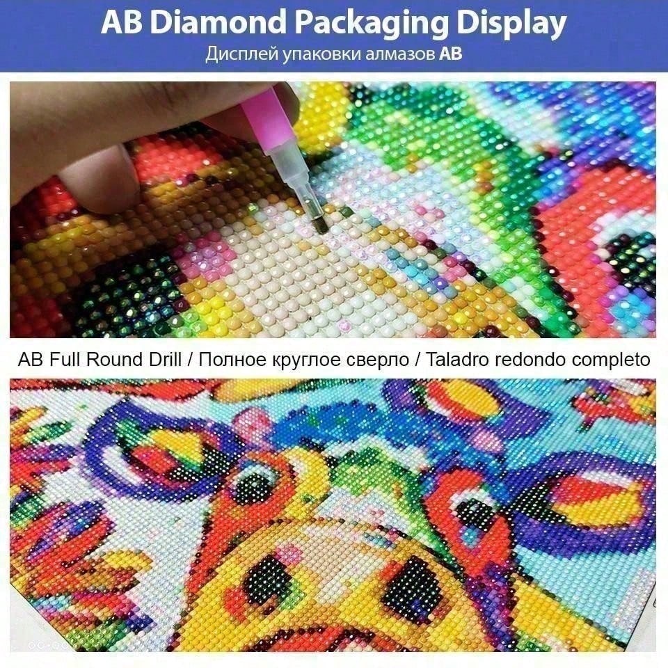 1 stuk 5D DIY flockingdoek, sp - 5D Diamond Painting Kit Full Drill recensie en prijs