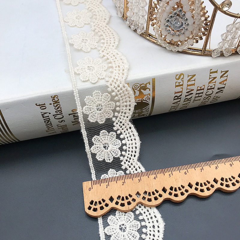3 Yards/Lot Borduren Wit Beige - Cotton Embroidery Thread Skeins recensie en prijs