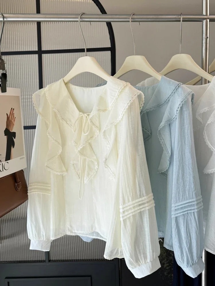 Franse V-hals chique blouse me - Embroidery recensie en prijs